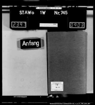 Rodungsgesuche und Ausweisung bisher ungenutzter Forstgrundstücke in der Konservation Braunschweig