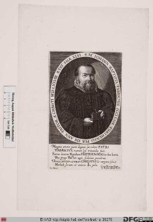 Bildnis Johann Baptist Fabricius (I)