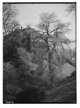 Meißen-Siebeneichen. Schloss Siebeneichen. Südwestansicht