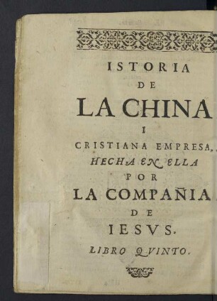 Libro quinto.