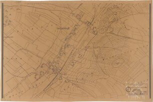 Gsaenger, Gustav; Moosburg - Langenbach (Bayern); Bebauungspläne - Lageplan