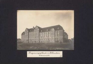 Regierungsgebäude, Allenstein: Seitenansicht