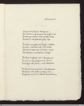 Ein Angelico : [SW II: H3(Hymnen)]; [SW II, S. 27/108]