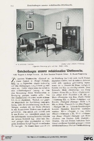 Entscheidungen unserer redaktionellen Wettbewerbe