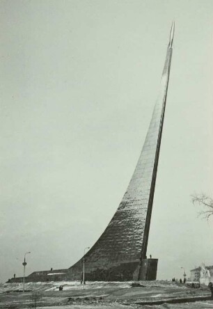 Moskau, Kosmonautendenkmal, 1964