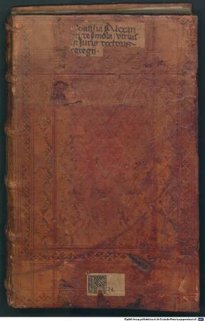 Excelle[n]tissimi vtriusq[ue] iuris doctoris Alexa[n]dri Jmolensi Consilia primi voluminis Venetijs