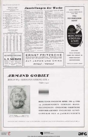 Nr. 28/29 (18. Juli 1937), S. 9: Preisberichte