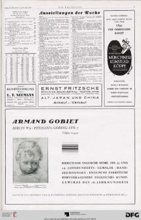 Nr. 28/29 (18. Juli 1937), S. 9: Preisberichte