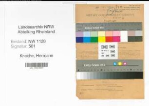 Entnazifizierung Hermann Knoche , geb. 19.05.1911 (Polizist)
