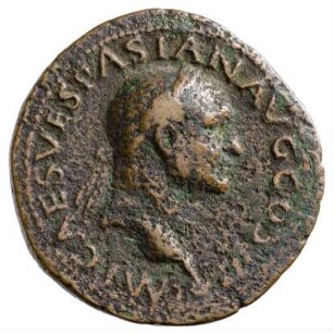 Münze, As, 71 n. Chr.