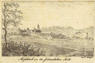 Moesskirch [= Meßkirch] von der südwestlichen Seite
