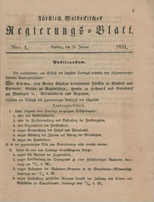 21. Januar-30. December = Nro. 1-26