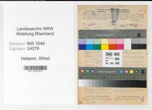 Entnazifizierung Alfred Heberer , geb. 18.01.1903 (Geschaeftsfuehrer)