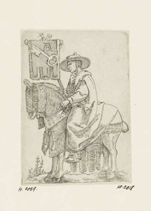 Kardinal zu Pferd