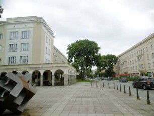 Eisenhüttenstadt: Wohnbebauung Saarlouiser Straße/Poststraße (WK II)