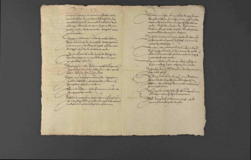 Planung einer Eheschließung zwischen König Karl IX. von Frankreich und Elisabeth von Österreich.