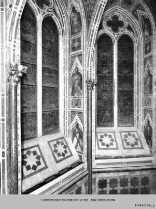 San Francesco: Unterkirche, San Francesco: Martinskapelle, Südseite, Assisi