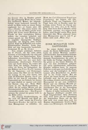 4: Eine Miniatur von Daffinger