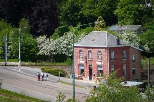 Belgien. Liege. Vielsam. Typische Strassenszene