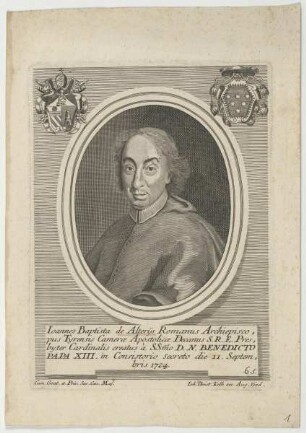 Bildnis des Ioannes Baptista de Alterijs