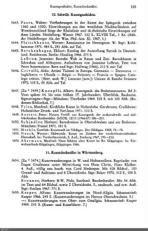 11. Kunstdenkmäler in Württemberg