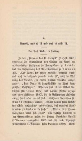 558-616 Amwâs, was es ist und was es nicht ist