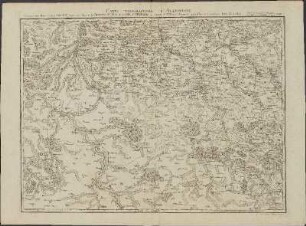 Karte 41: Carte Topographique D'Allemagne : Contenante une Partie de La France ...