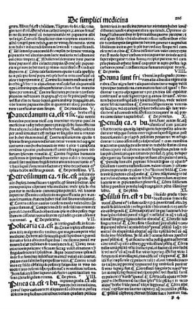 VII. Policaria ca.est