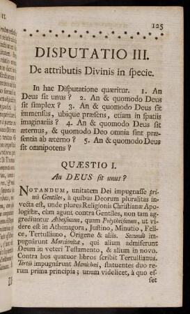 125-132, Quaestio I.