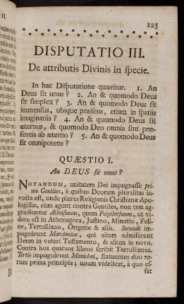 125-132, Quaestio I.