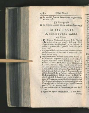 In Octavo.