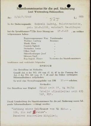 Schnell, Ludwig
