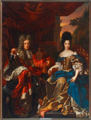 Kurfürst Johann Wilhelm von der Pfalz und seine Gemahlin Anna Maria Luisa