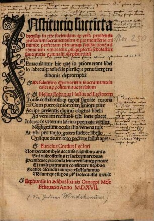 Succincta in rite faciendam ex vera penitentia confessionem