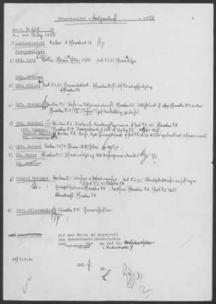 Leuzendorf: Visitationsbericht mit Pfarrbericht 1956