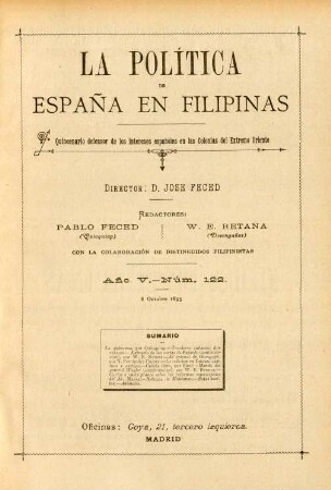 Núm. 122. 8 Octubre 1895