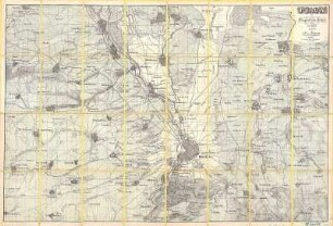 Plan der Gegend um Erfurt, 1:25 000, Lithographie, 1839 : Plan der Gegend um Erfurt / entworfen von J. F. von Zittwitz. Lithogr. bei Uckermann. - 1:25 000. - Erfurt : J. I. Uckermann ; Erfurt : Uckermann , [1839]. - 1 Kt. : Lithogr. ; 96 x 66 cm