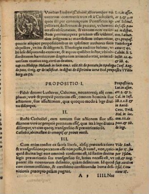 De peccato adversus Lutheri, Calvini, aliorumque novatorum errores catholica disputatio