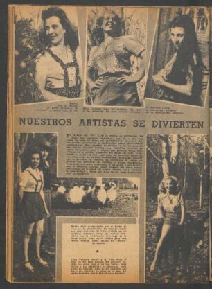 Nuestros artistas se divierten