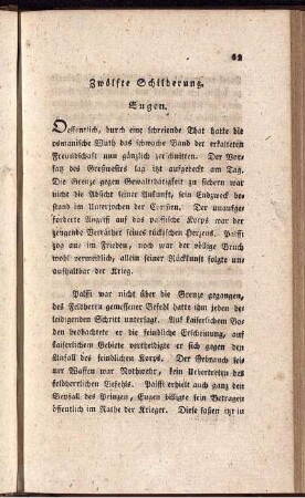 Zwölfte Schilderung.