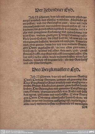 Der Zehendner Eyd