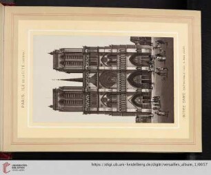 Paris, ile de la cité. Notre-Dame