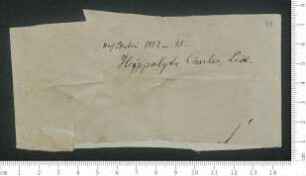 Nach Berlin 1812-15.