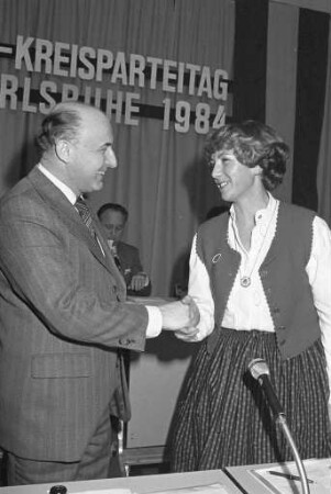 CDU-Kreisparteitag in der Nancyhalle mit Wahl des neuen Vorstands