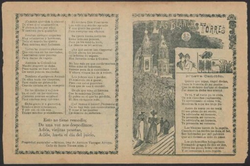 Las blancas torres : Nueva canción.