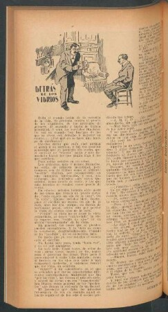 Detrás de los vidrios