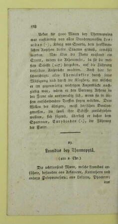 29. Leonidas bey Thermopylae