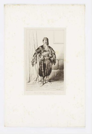 Cavas du Prince de Servie, Blatt 3 der Folge "Bevölkerung der Donauprovinzen im Jahr 1854"