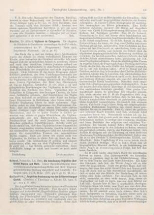 199 [Rezension] Réville, Albert, Vigilance de Calagurris