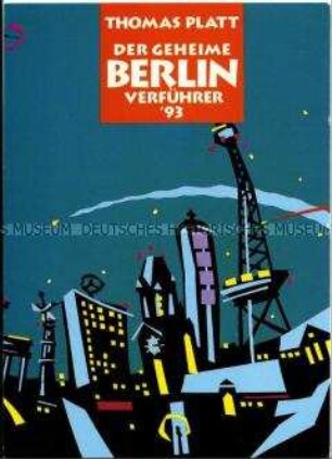 Werbung für ein Berlin-Buch